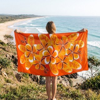 Rayon Sarong Hand Painted Made in Bali